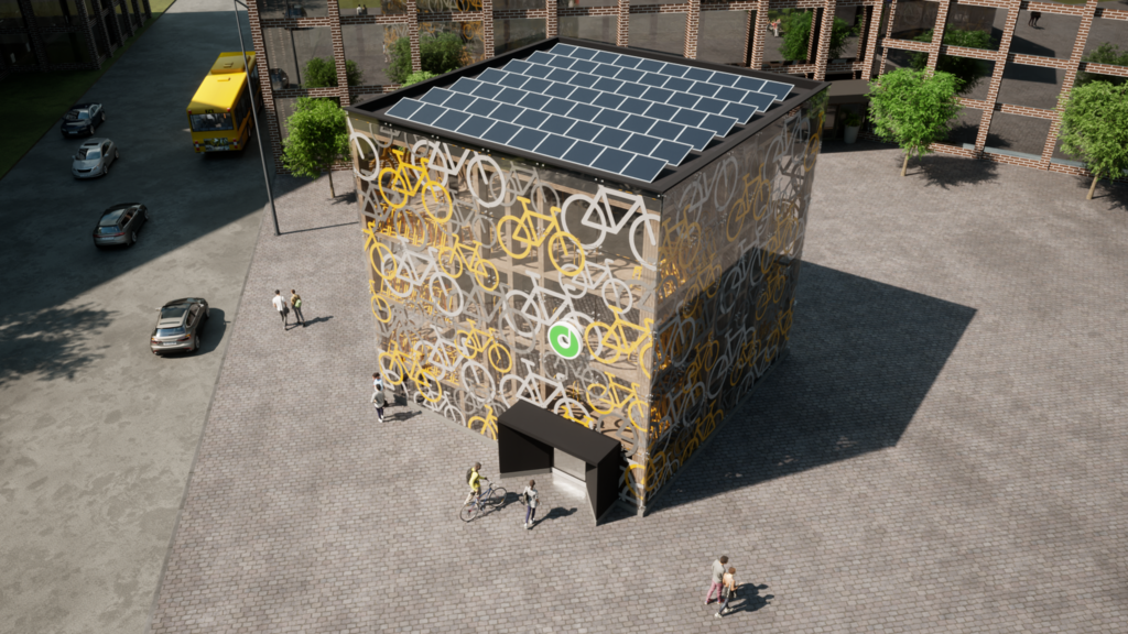 Cycklon-pyöräparkkitalo