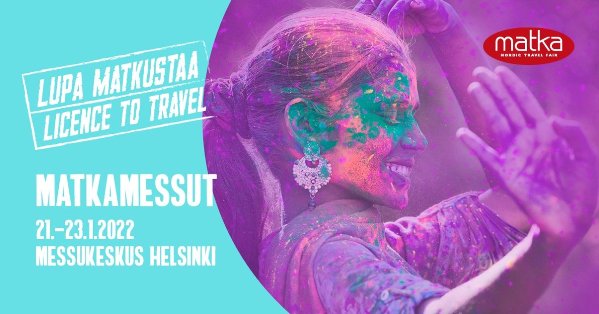 Licence to Travel is the theme of the Matka Nordic Travel Fair