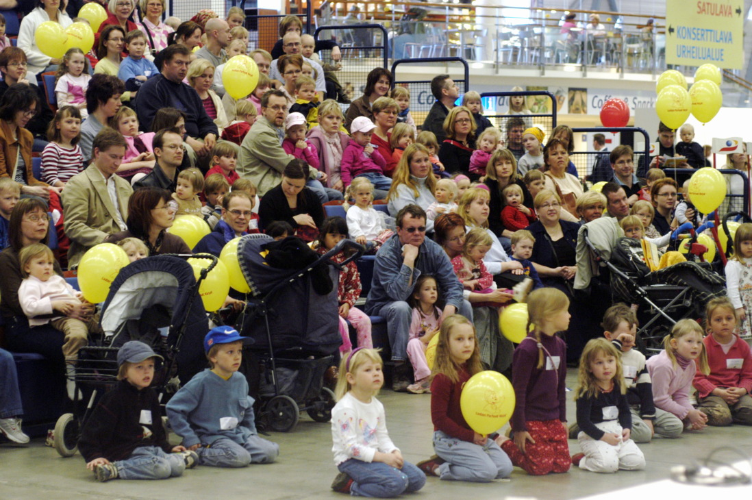 lapsimessut 25 vuotta messukeskuksessa